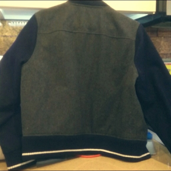 Large J Crew Jacket - Varsity, Bomber, Letterman - Picture 2 of 5